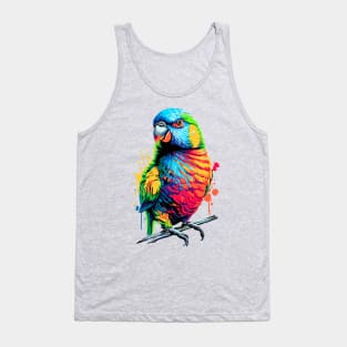 Rainbow lorikeet Parrot Tank Top